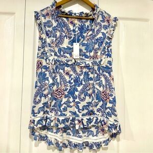 Spell Etienne Blouse, MED, NWT!